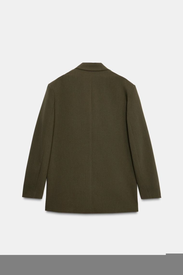 Пиджак с лацканами двубортный oversized