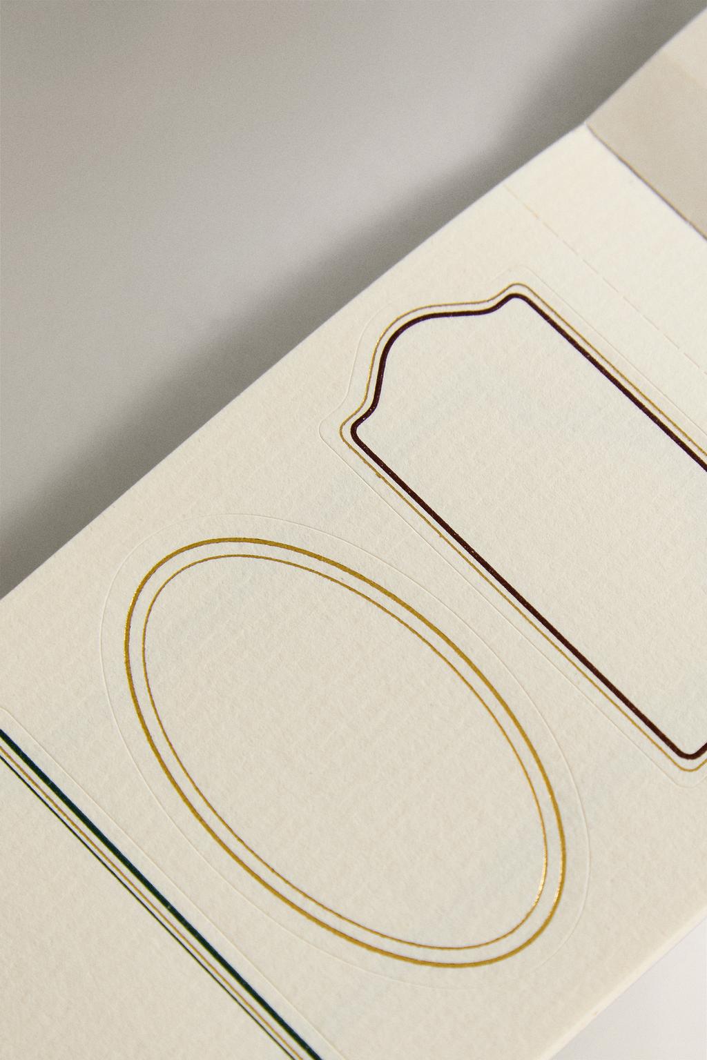 Наклейки для новогодних подарков