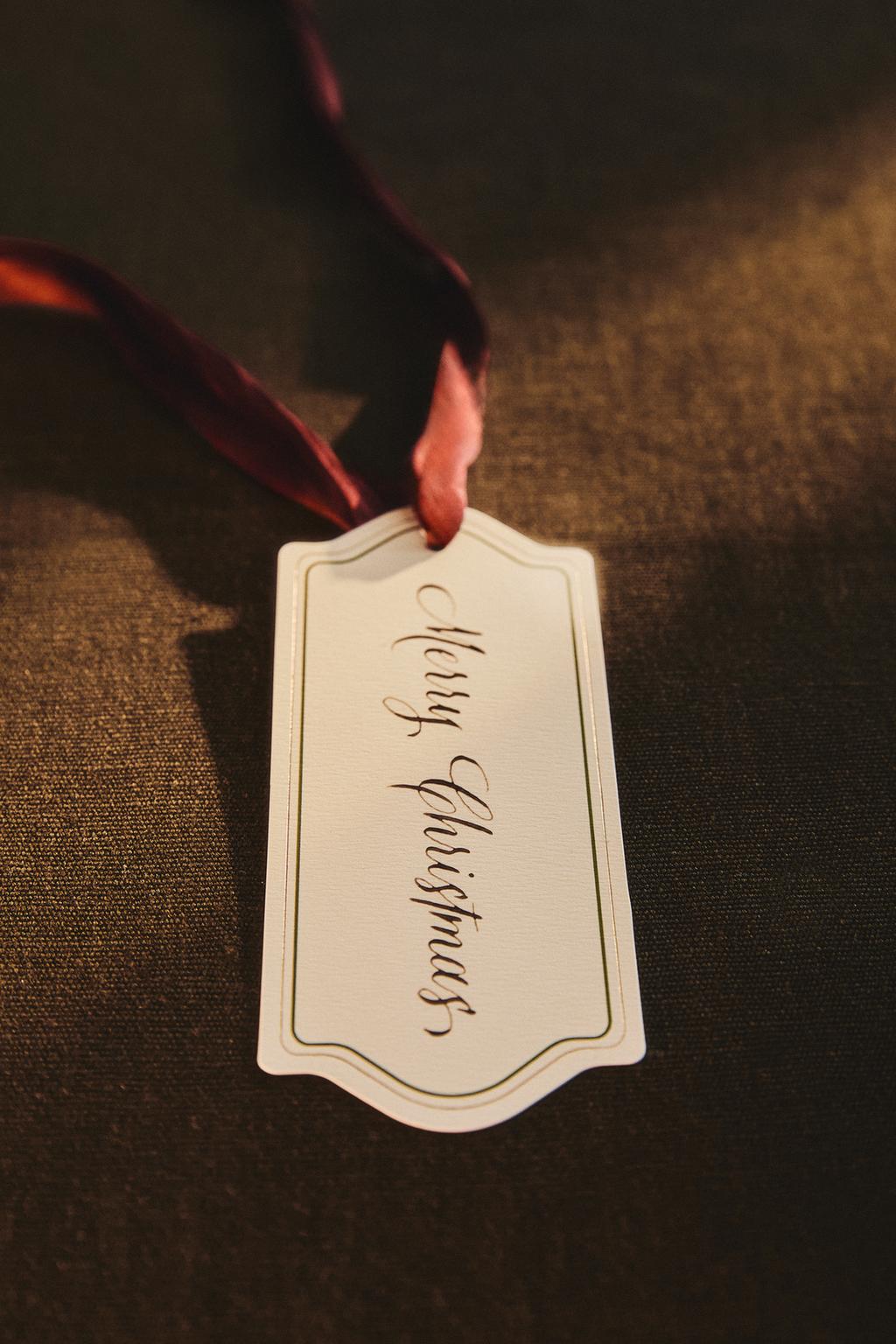 Набор бирок для подарков на рождество (набор из 20 штук)