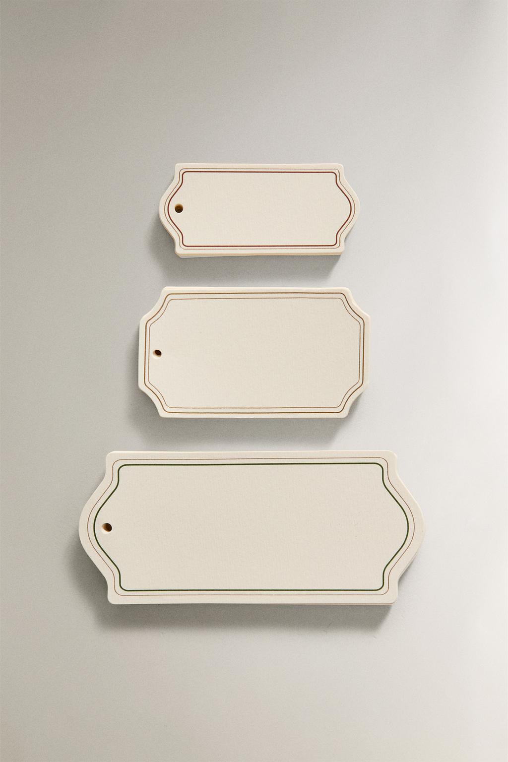 Набор бирок для подарков на рождество (набор из 20 штук)