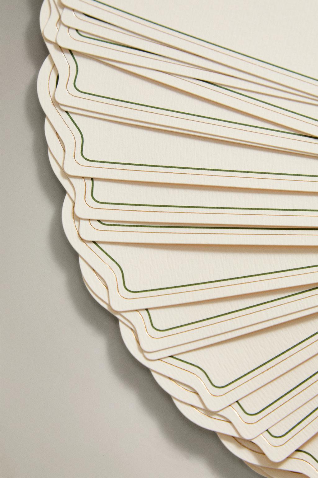 Набор бирок для подарков на рождество (набор из 20 штук)