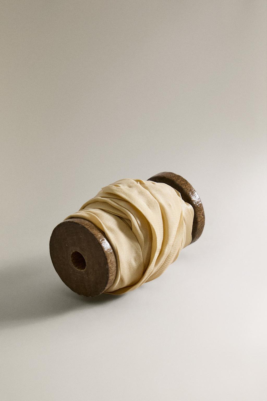 Шелковая лента для подарков на рождество