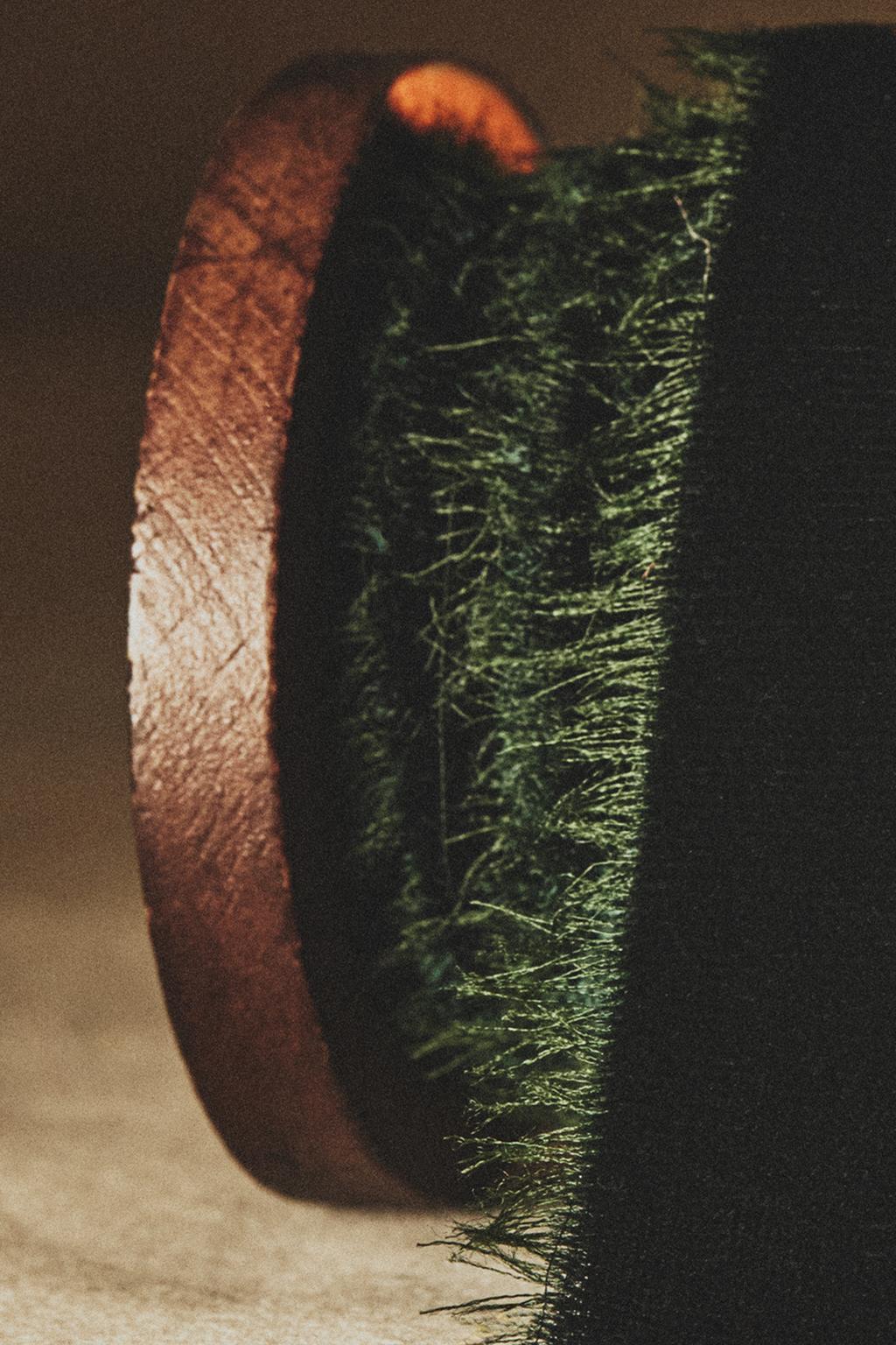 Лента из замши frayed velvet christmas gift