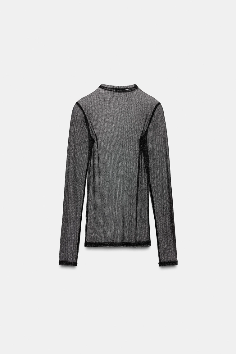 Топ с металлической нитью