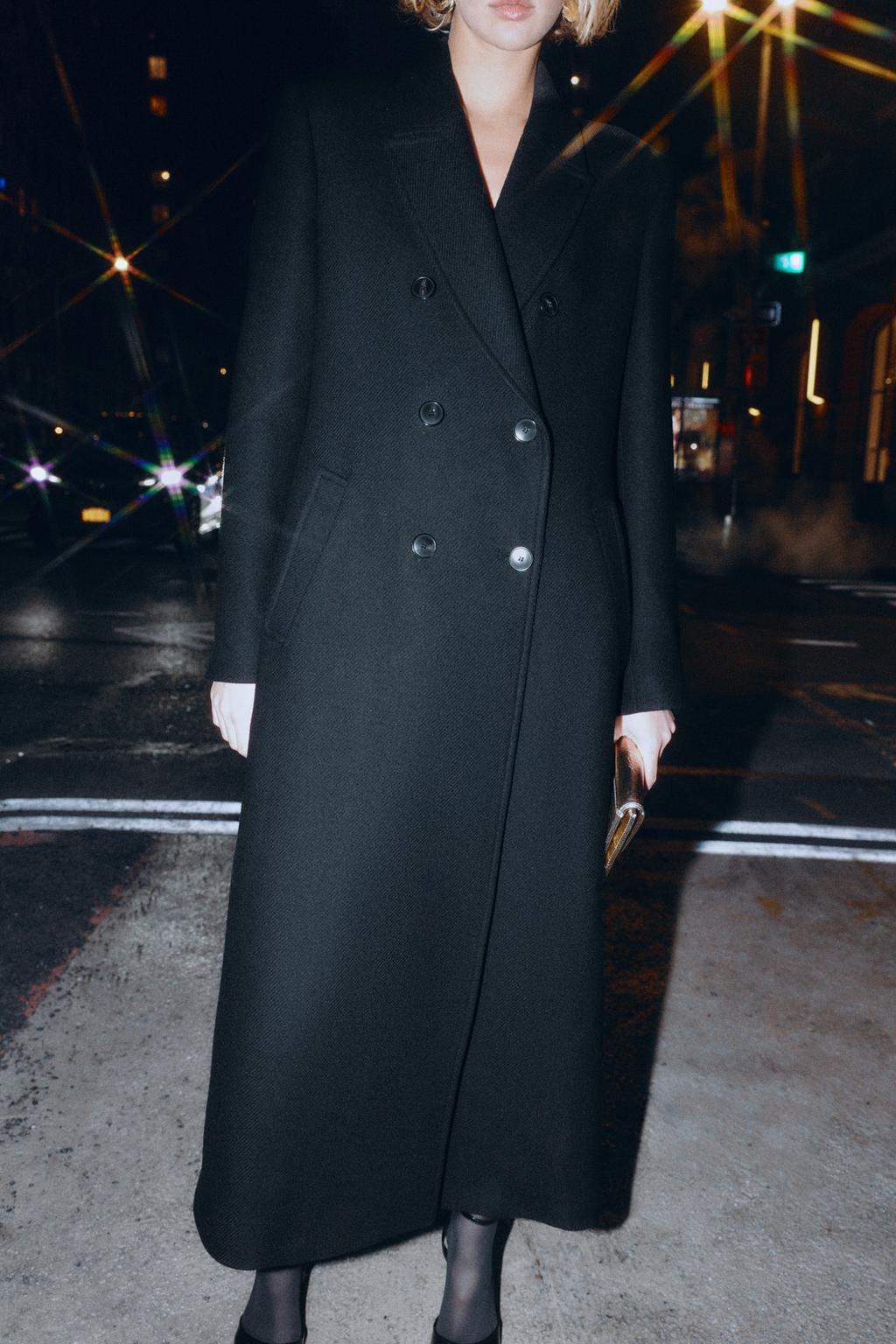 ДЛИННОЕ ДВУБОРТНОЕ ПАЛЬТО