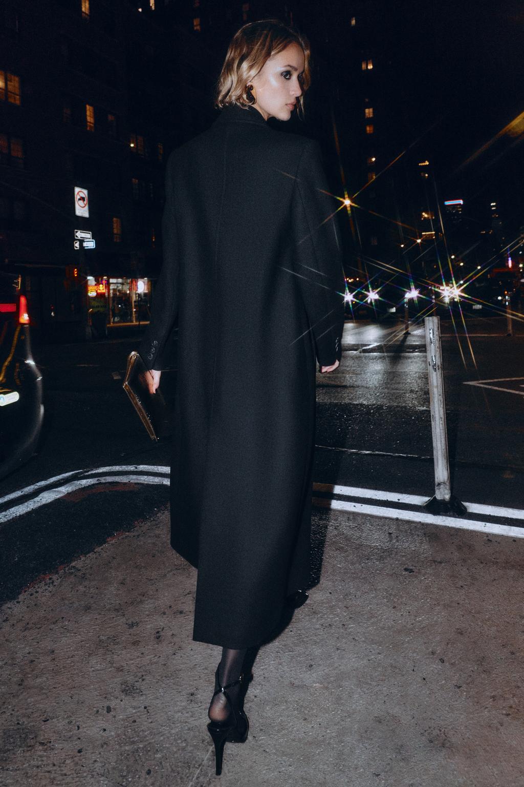 ДЛИННОЕ ДВУБОРТНОЕ ПАЛЬТО