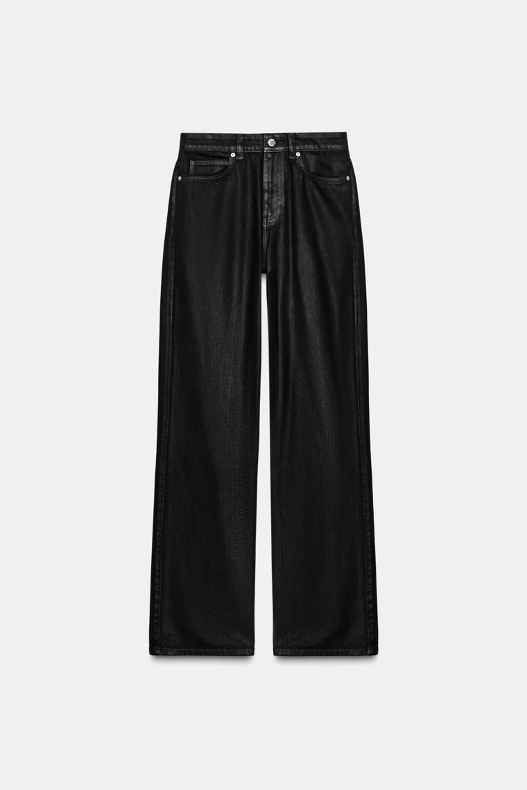 Джинсы z1975 regular fit с высокой посадкой и покрытием