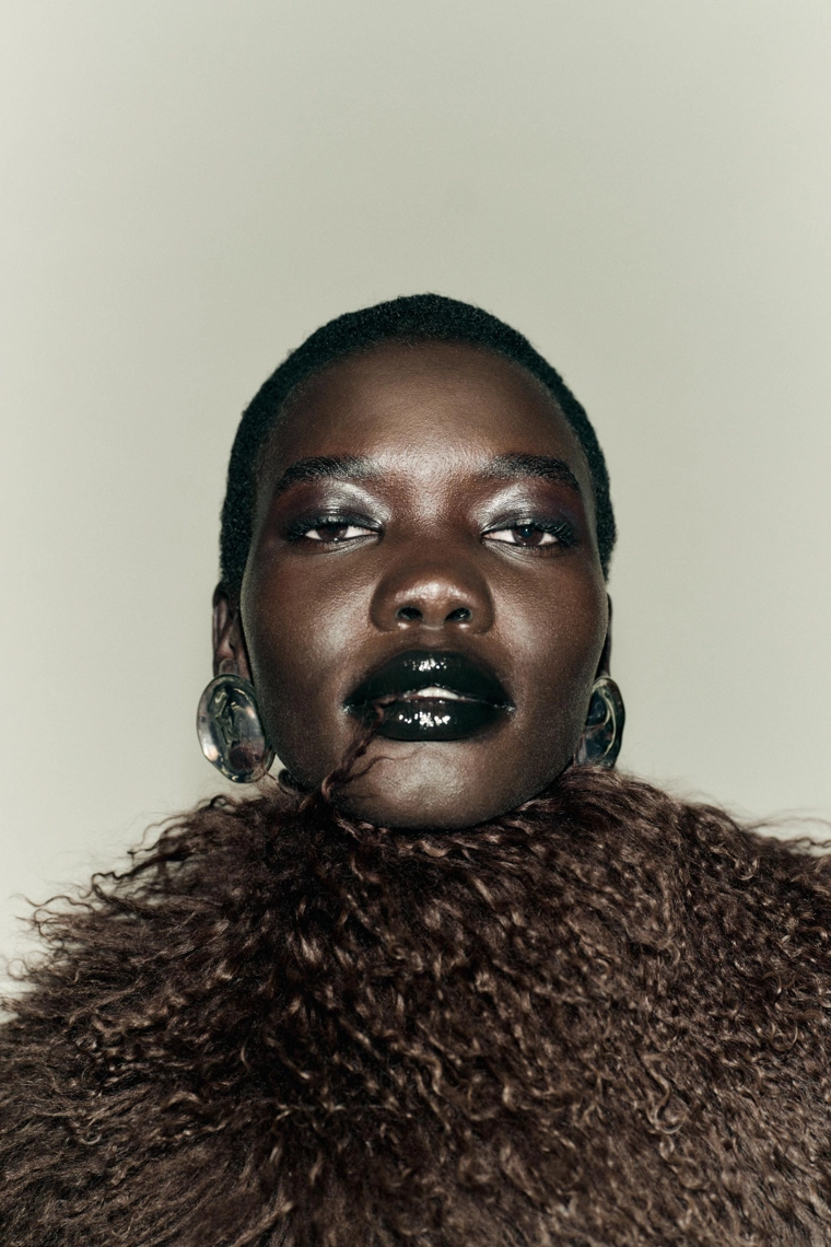 Платье-миди из ребристого трикотажа