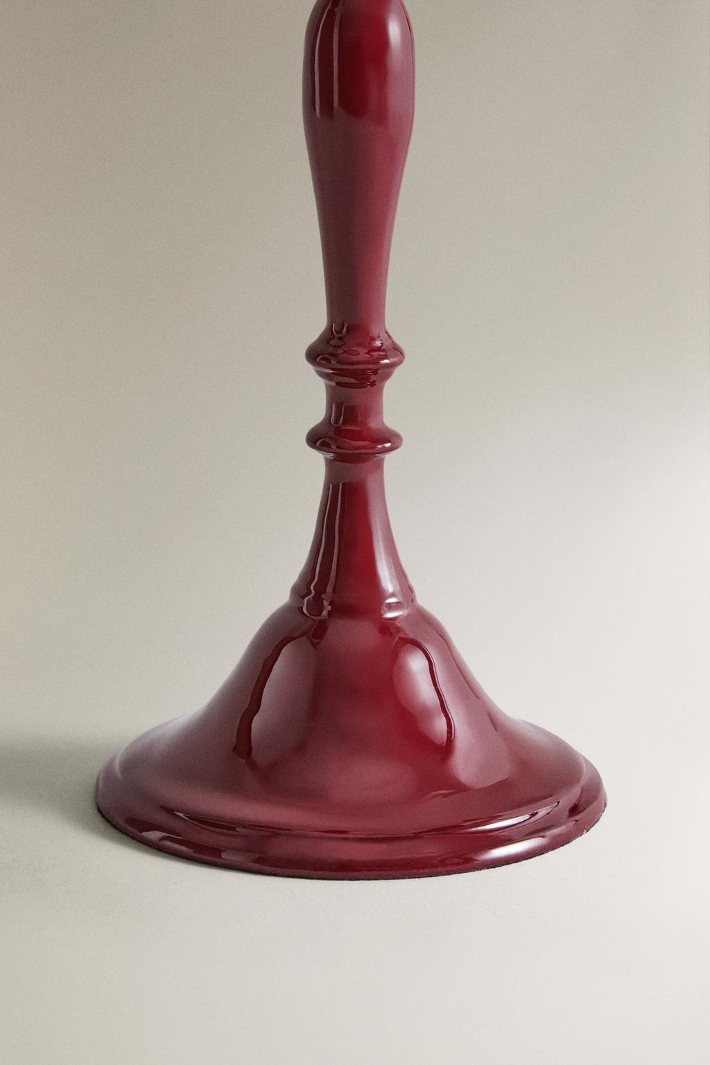 Трехместная рождественская канделябра на три свечи zara