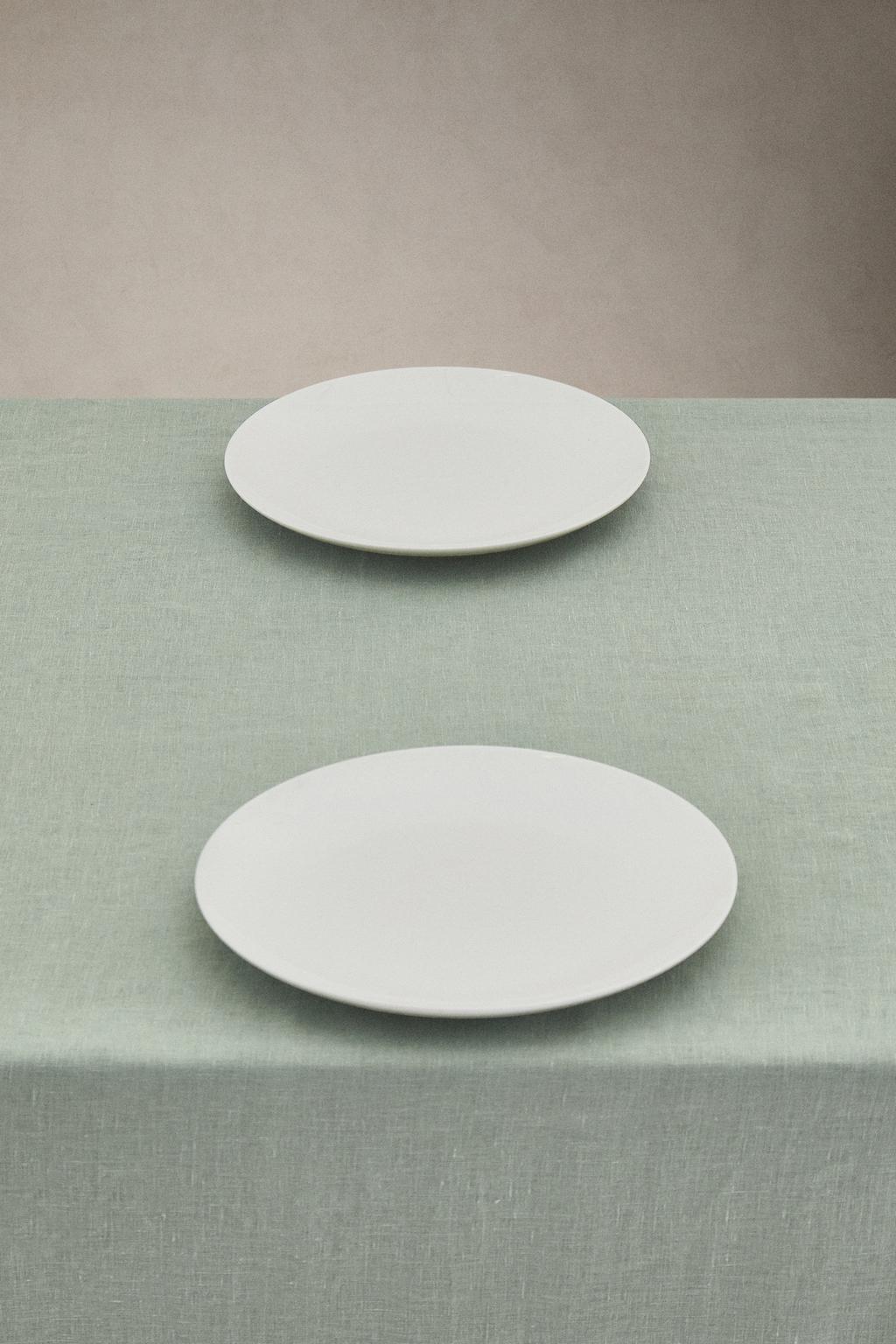 Льняное рождественское скатерть с деталями из ниток