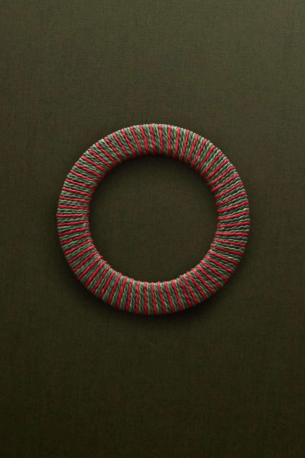 Рождественский бамбуковый подставочник