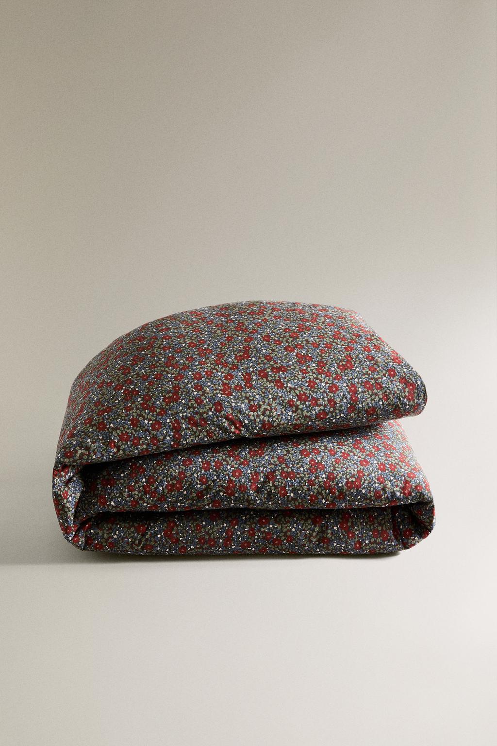 Детское рождественское одеяло с цветочным узором