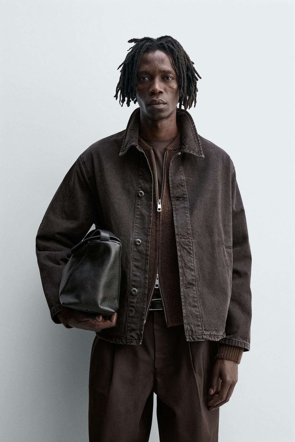 ДЖИНСОВАЯ КУРТКА-РУБАШКА BOXY FIT