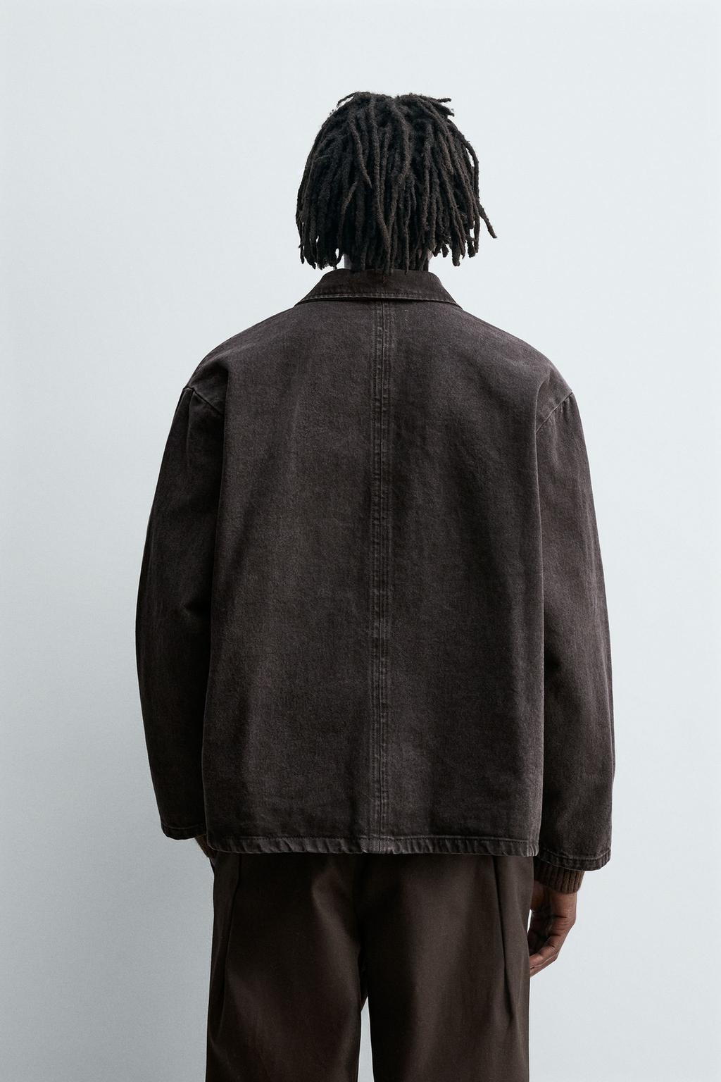 ДЖИНСОВАЯ КУРТКА-РУБАШКА BOXY FIT