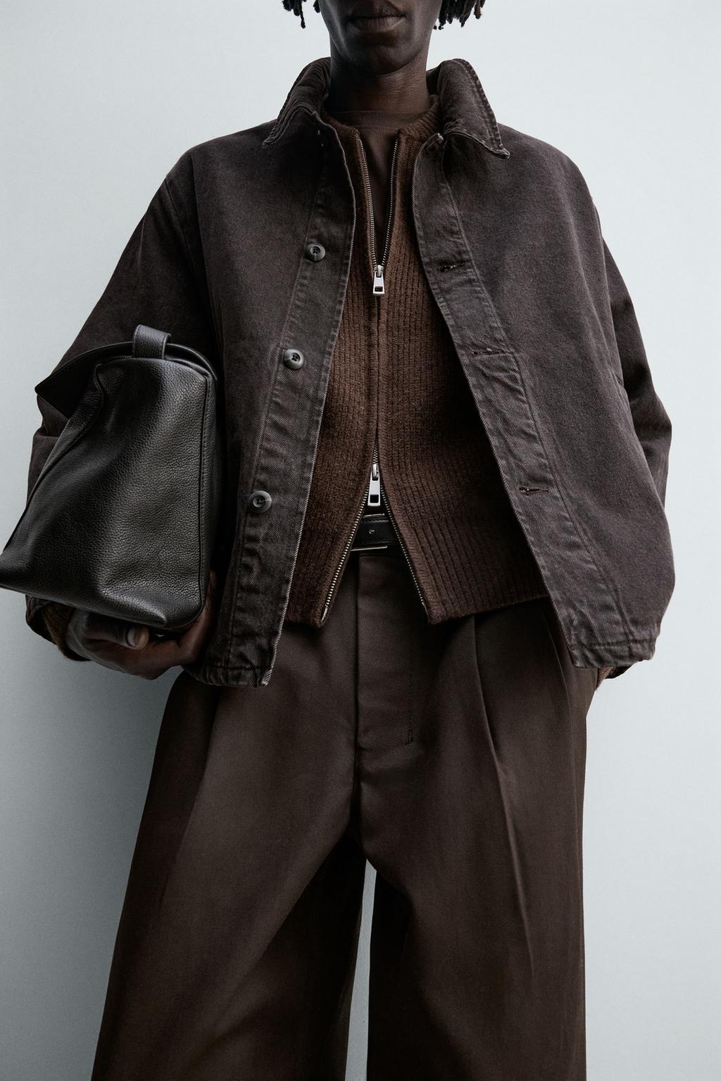 ДЖИНСОВАЯ КУРТКА-РУБАШКА BOXY FIT