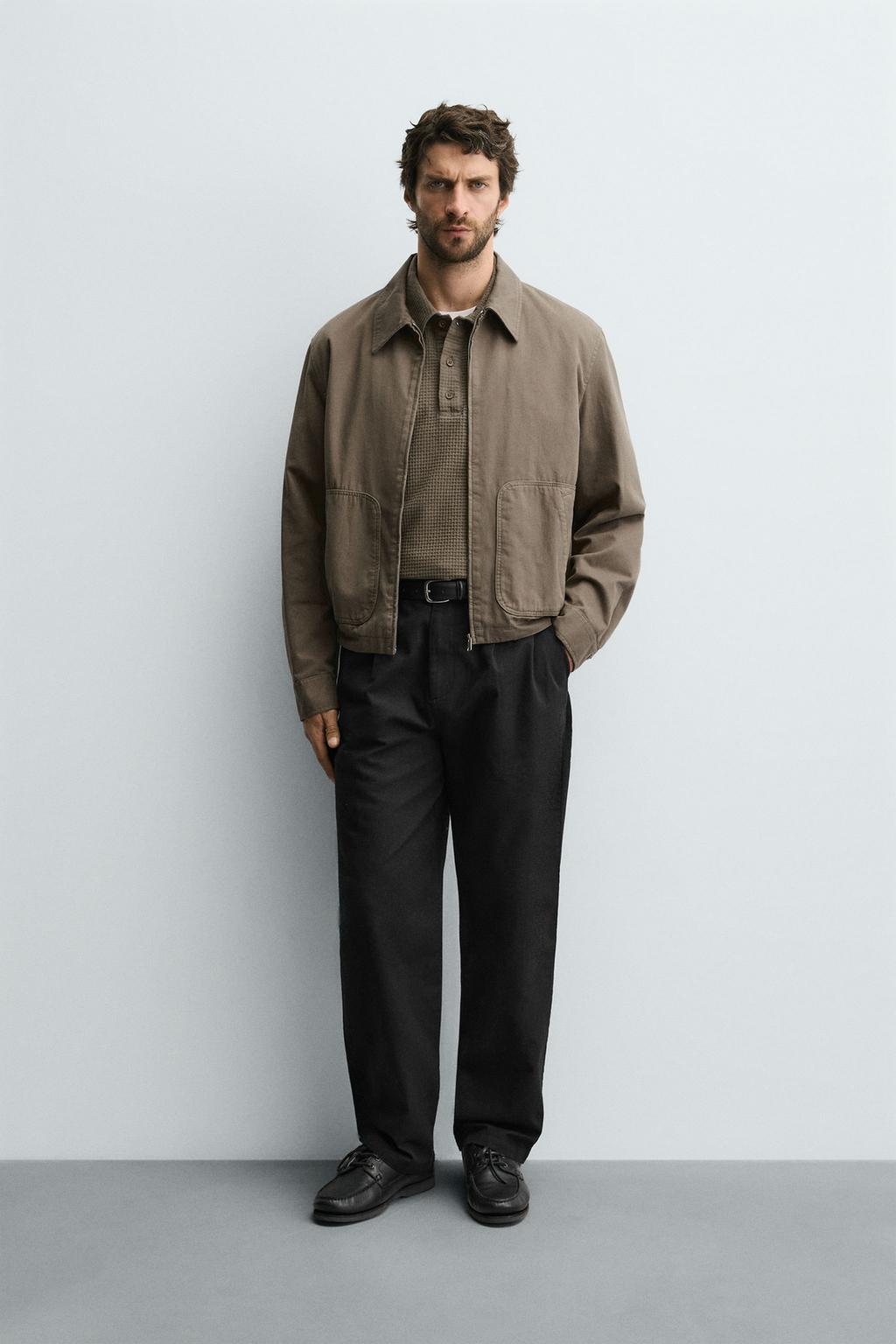 Пиджак прямого кроя