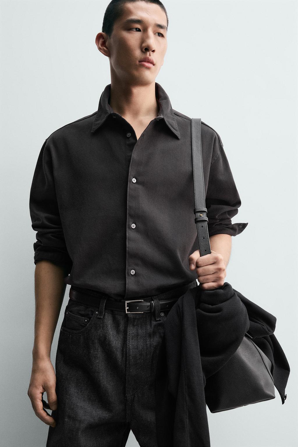 ЦВЕТНАЯ ДЖИНСОВАЯ РУБАШКА