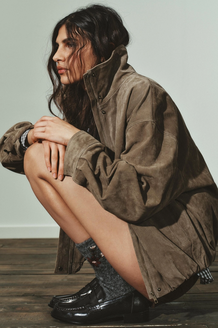 Носки с цветочной аппликацией