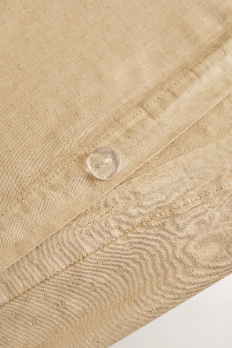 Покрывало из хлопка с точечным мешковатым узором