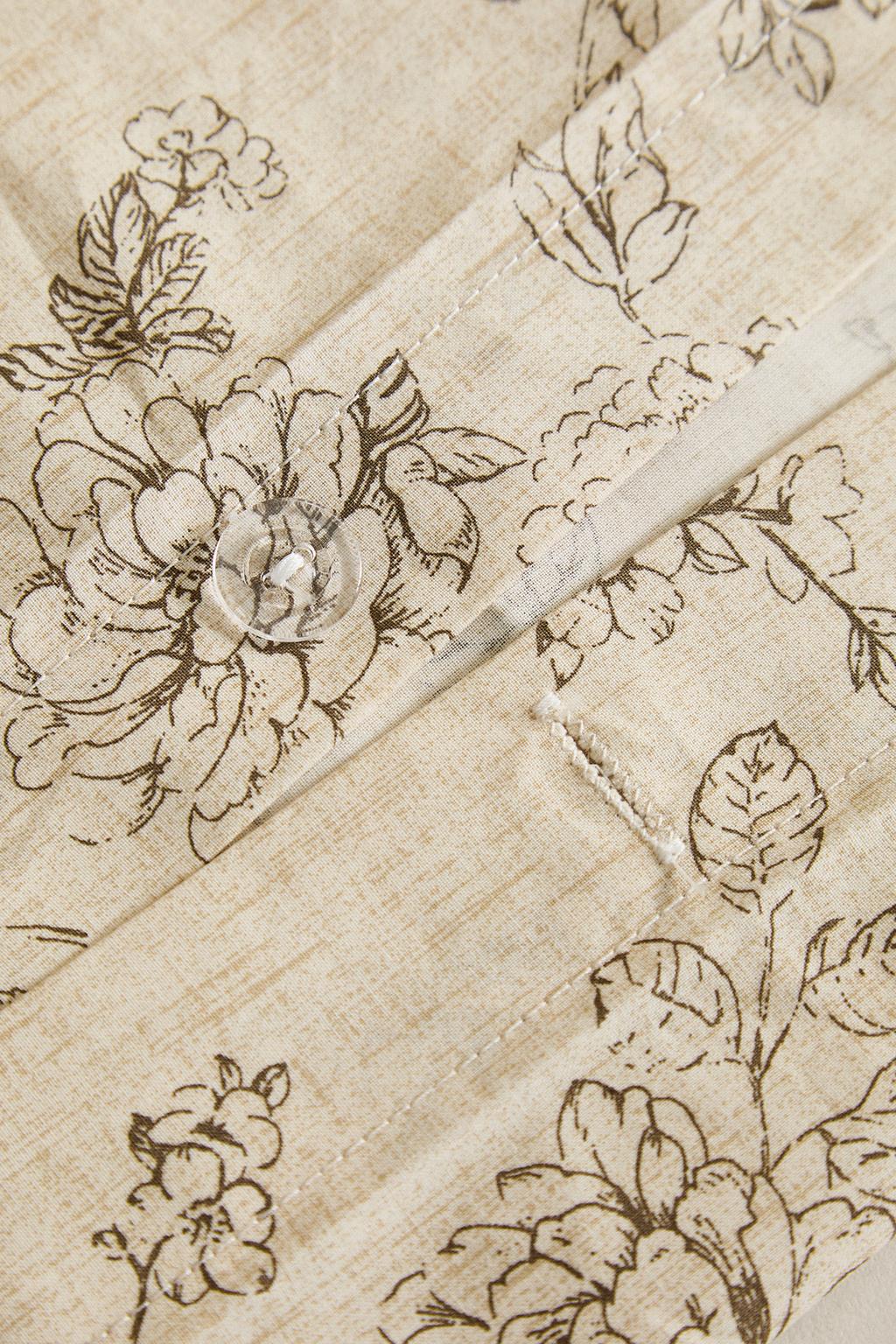 Покрывало с цветочным принтом