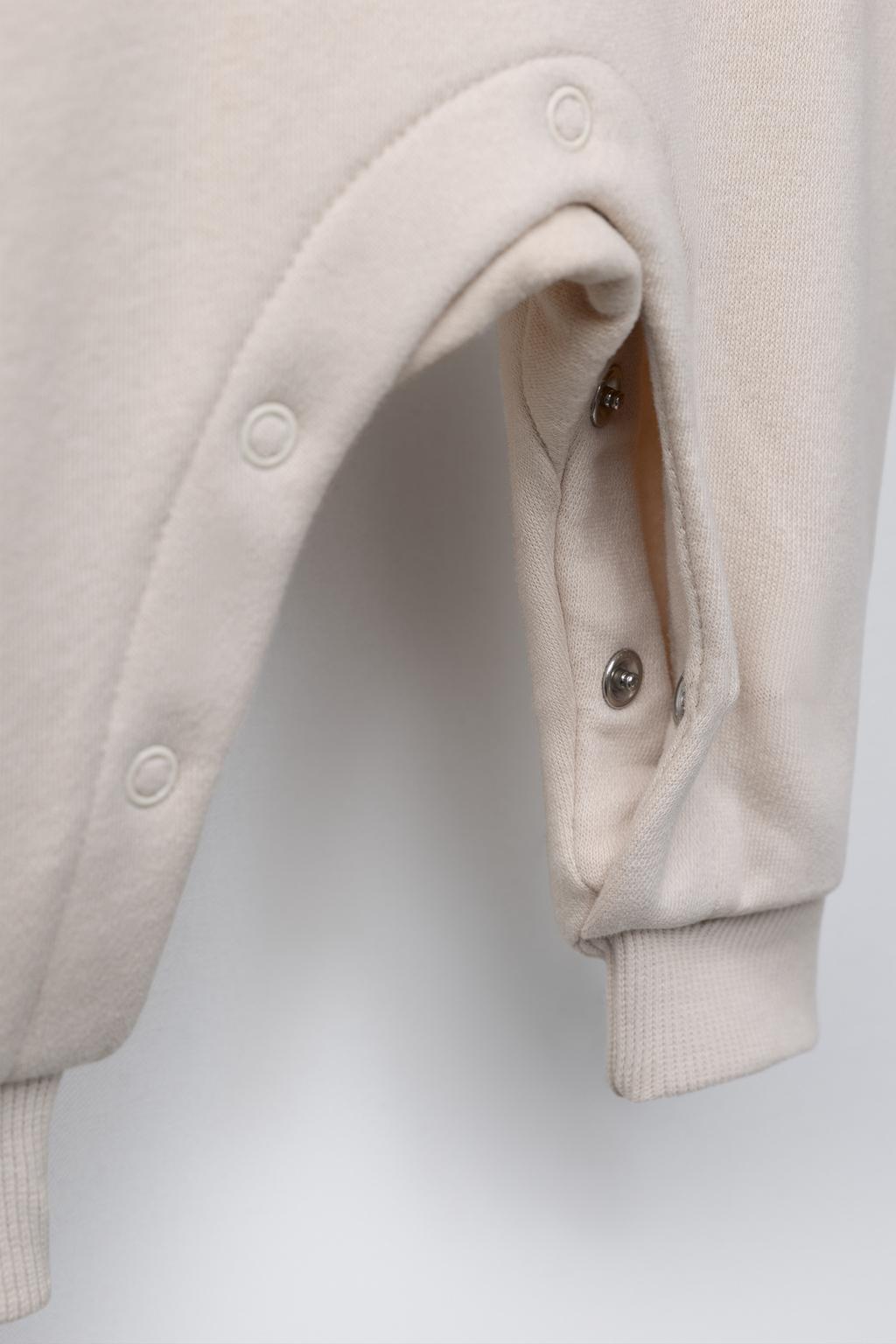 КОМБИНЕЗОН ИЗ ФЛИСА С ВЫШИВКОЙ «МЕДВЕДЬ»