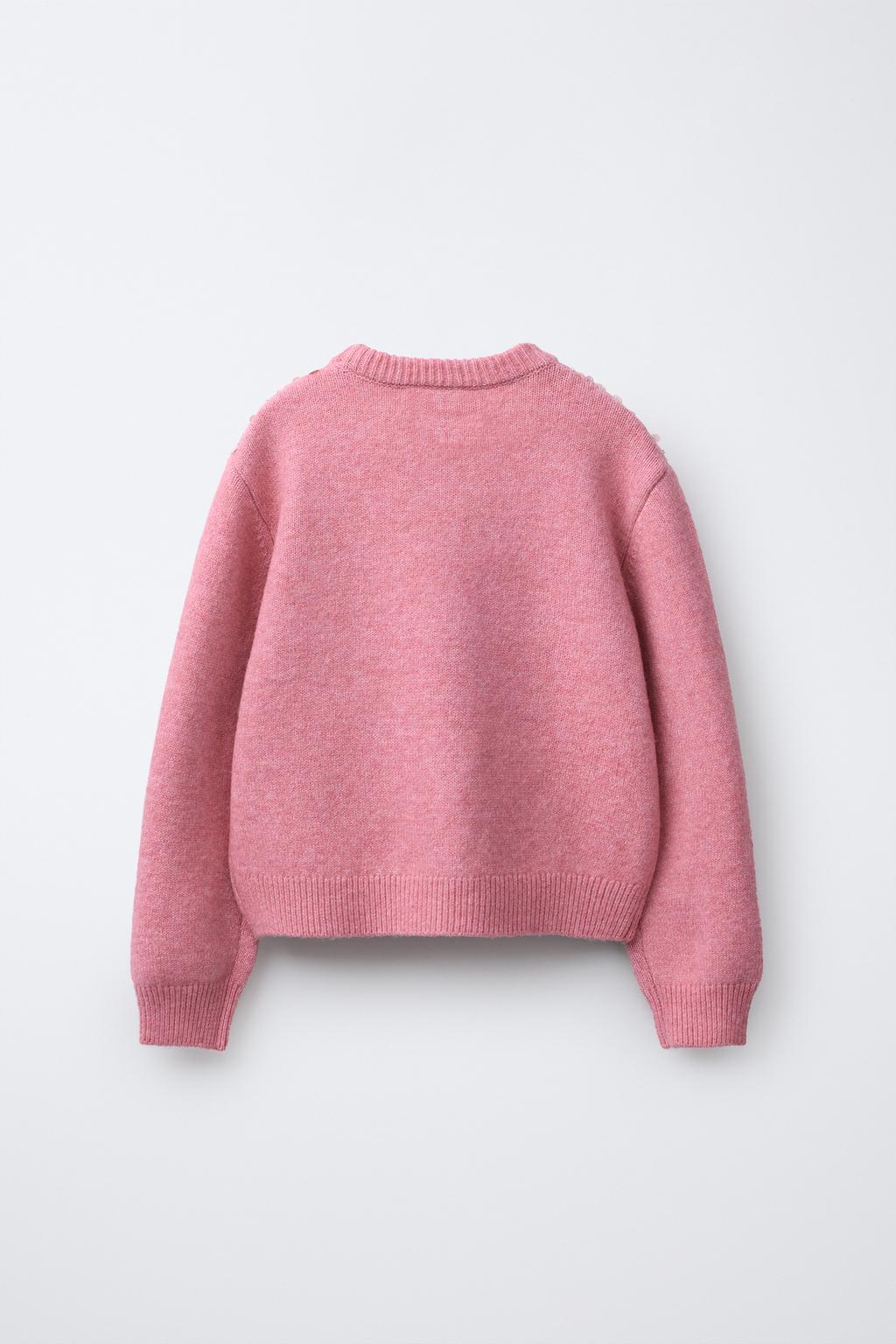 ВЯЗАНЫЙ СВИТЕР С ПАЙЕТКАМИ