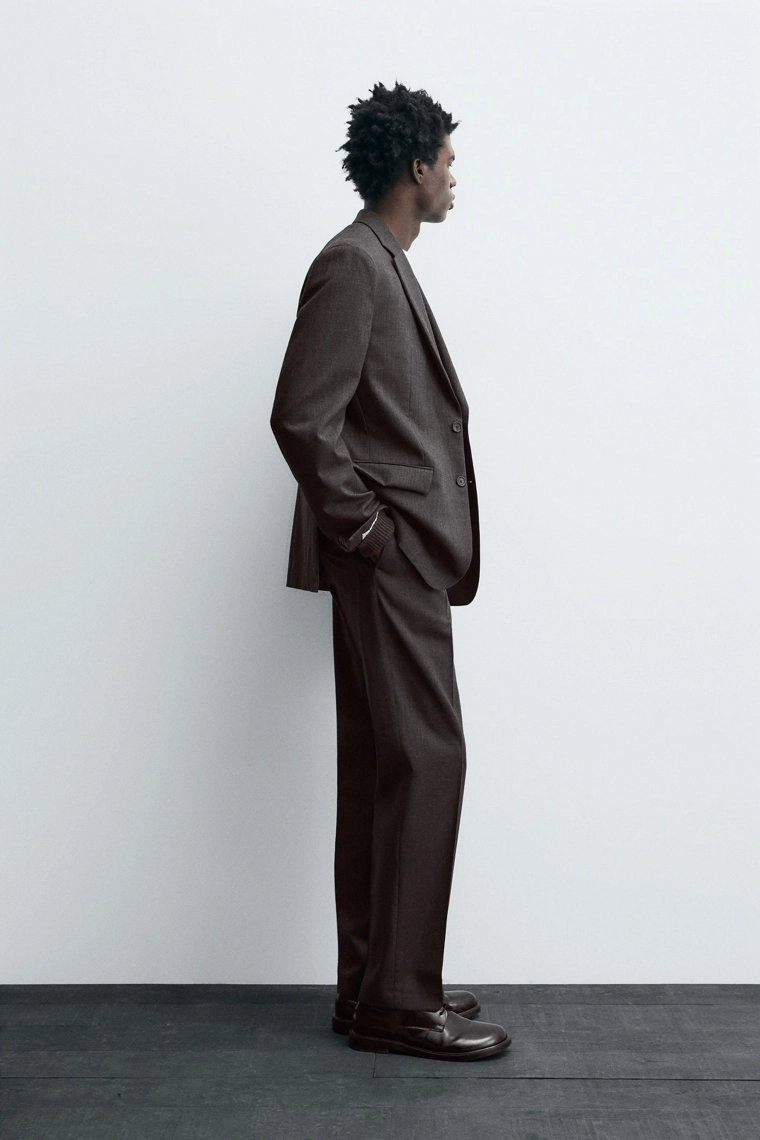 Приталенный пиджак limited edition из 100% шерсти