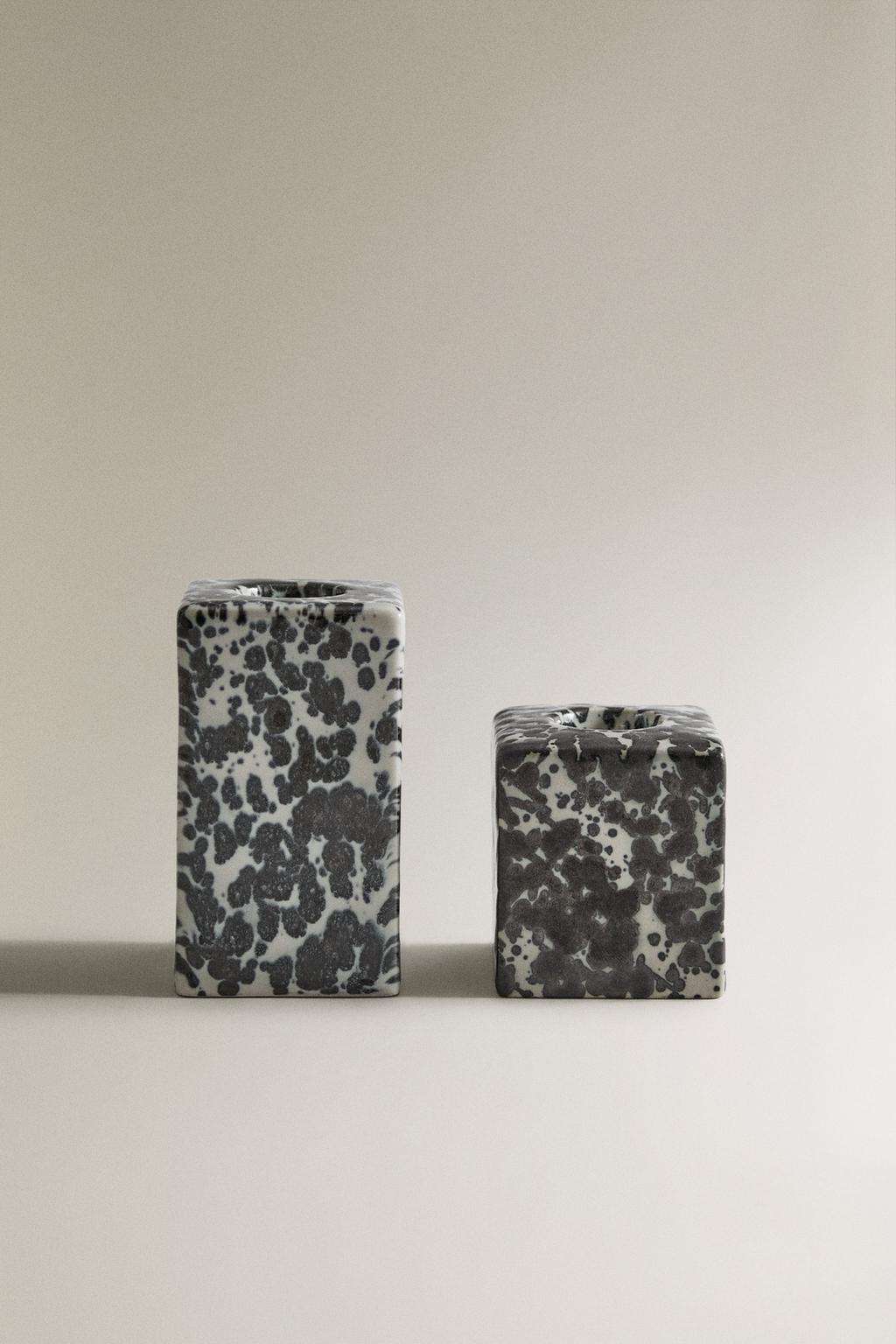 Подсвечник с узорами