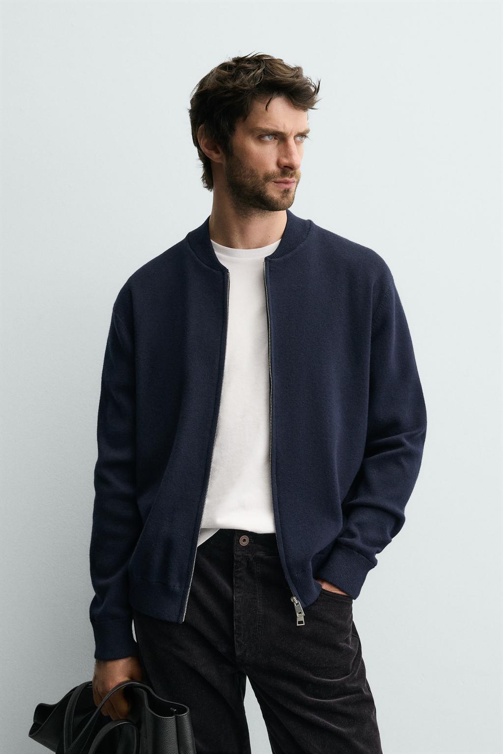 КАРДИГАН ИЗ СМЕСОВОГО ХЛОПКА