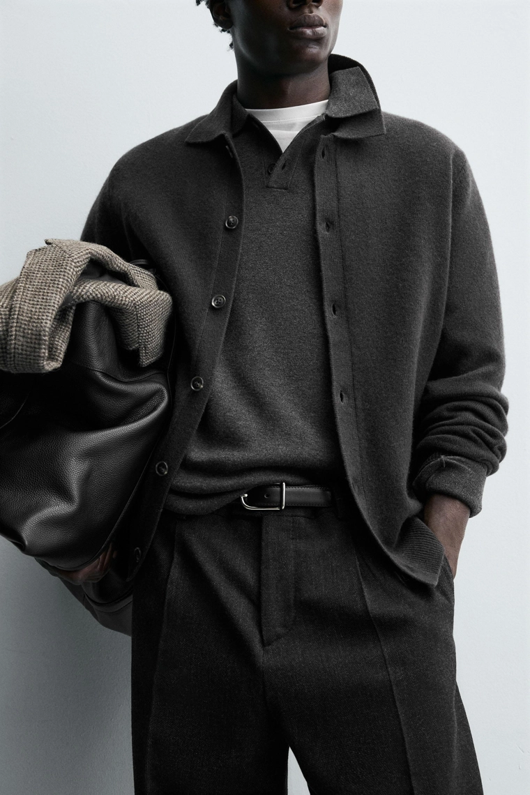 Кардиган из ограниченной коллекции из шерстяно-шелкового микса