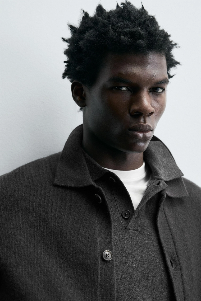 Кардиган из ограниченной коллекции из шерстяно-шелкового микса