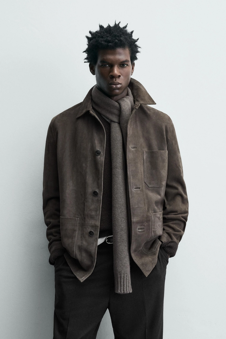 ЗАМШЕВАЯ КУРТКА