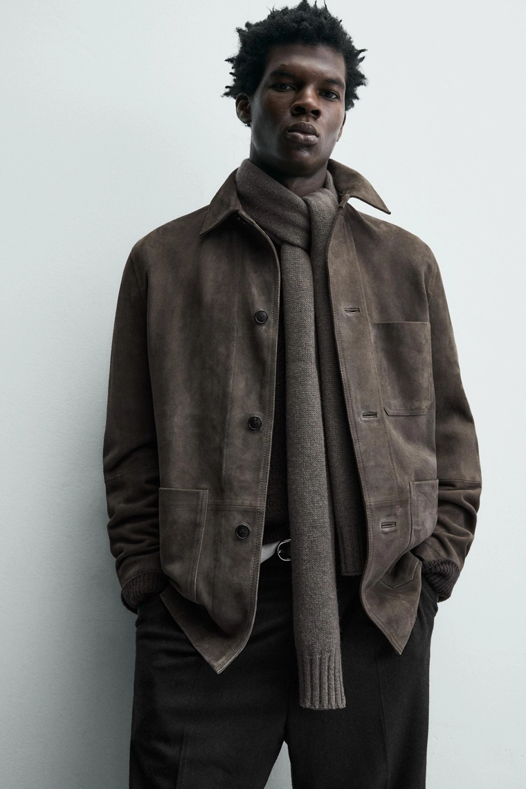 ЗАМШЕВАЯ КУРТКА