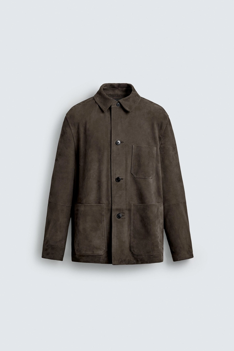 ЗАМШЕВАЯ КУРТКА