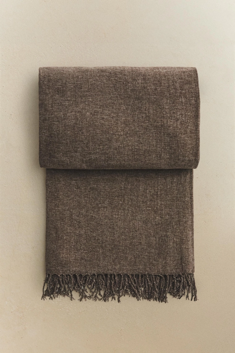 Плед из шениля