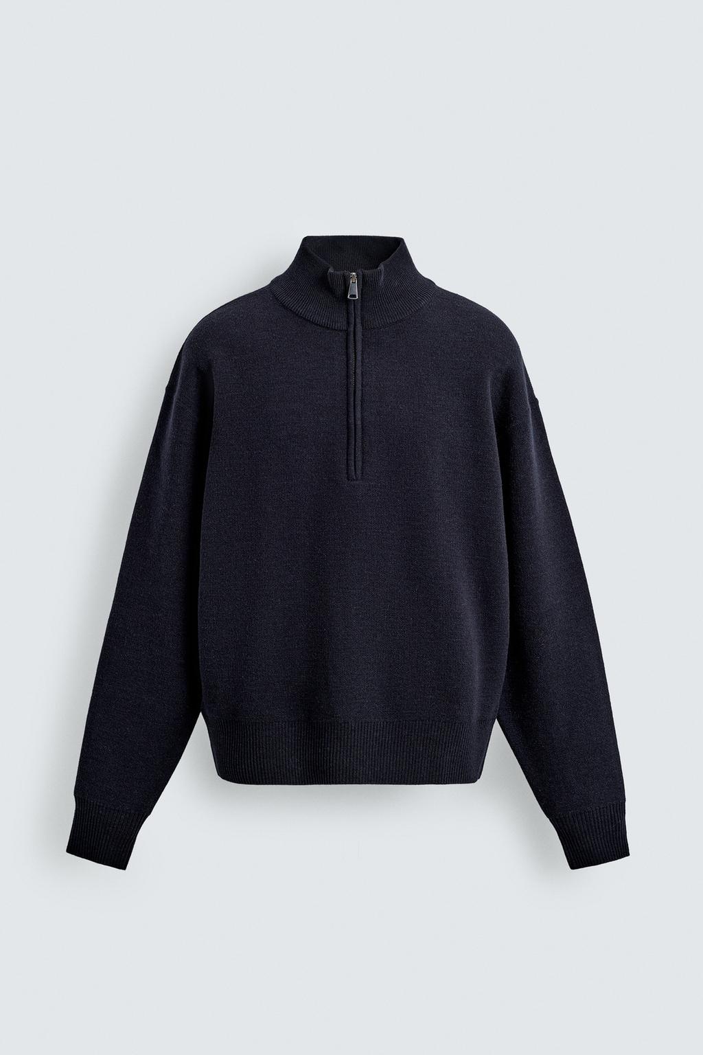 СВИТЕР С ЗАСТЕЖКОЙ-МОЛНИЕЙ