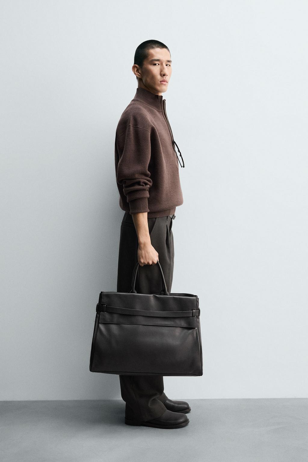 СВИТЕР С ЗАСТЕЖКОЙ-МОЛНИЕЙ НА ВОРОТНИКЕ