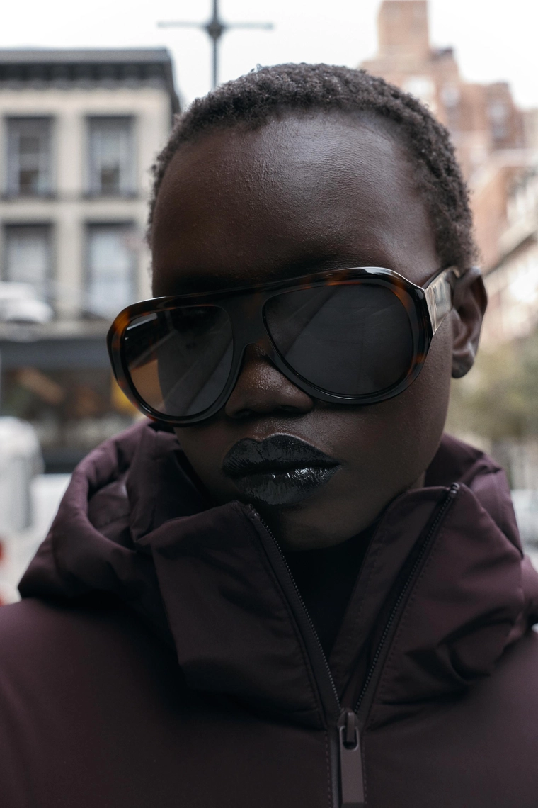 Длинный пуховик с водоотталкивающей и ветрозащитной отделкой