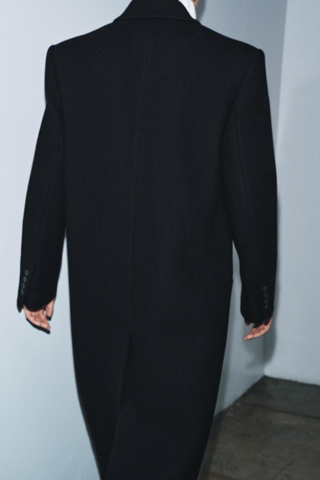 ПАЛЬТО ИЗ СМЕСОВОЙ ШЕРСТИ — ZW COLLECTION LIMITED EDITION