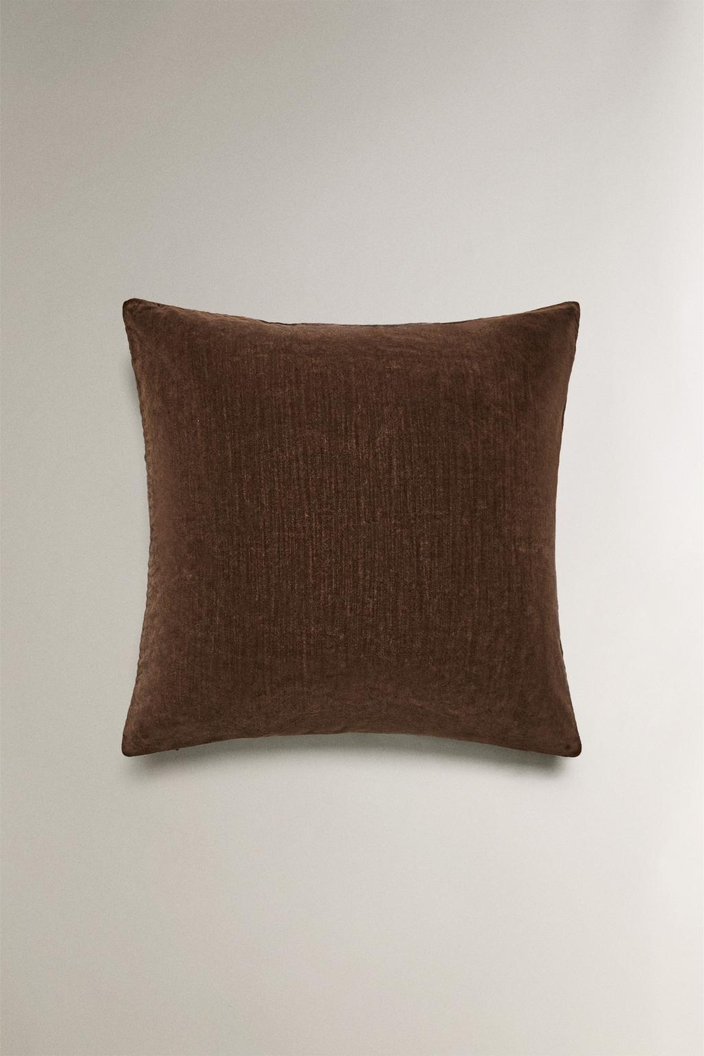 Вельветовая наволочка