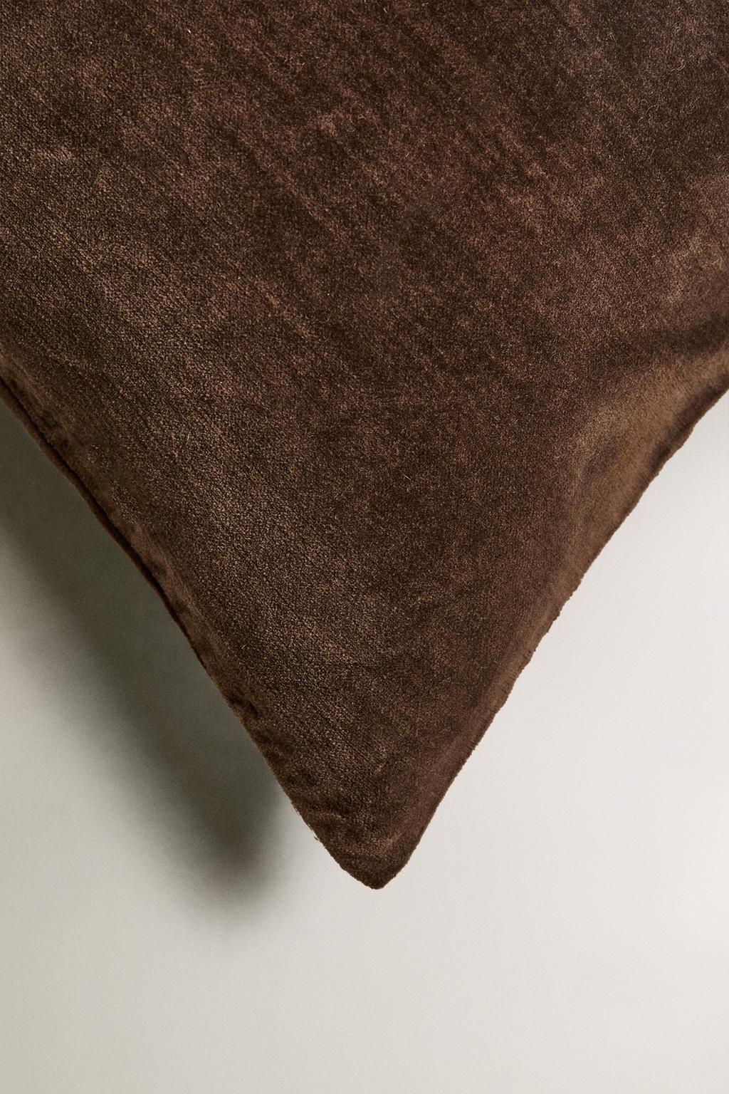 Вельветовая наволочка