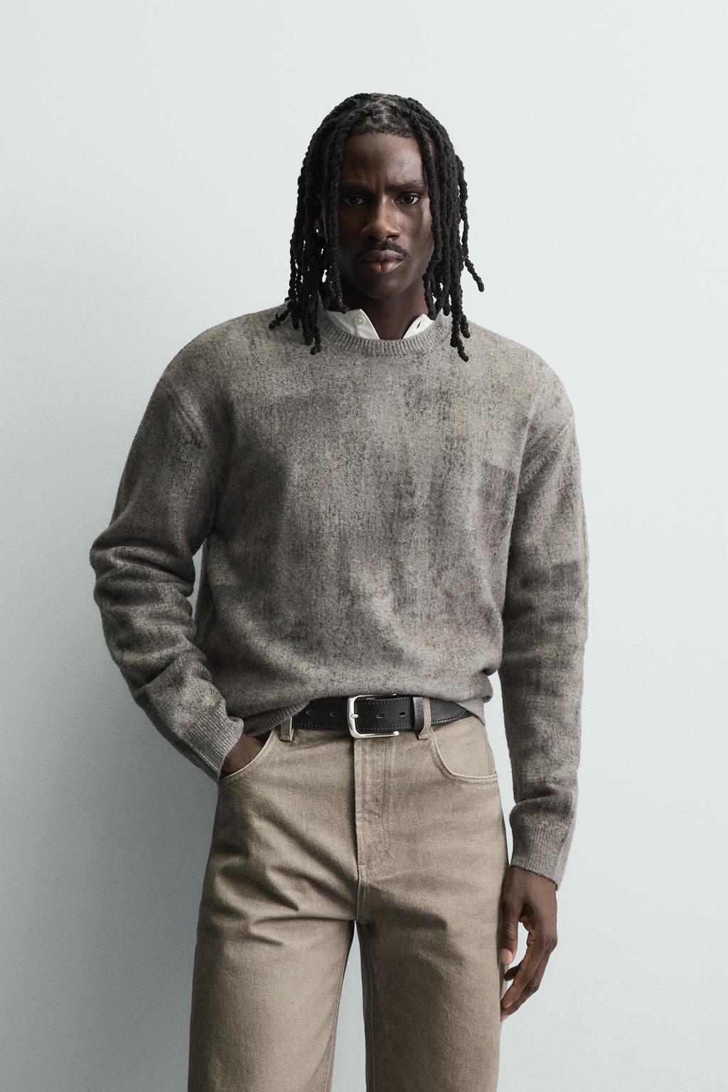 СВИТЕР С ПРИНТОМ BRUSHED