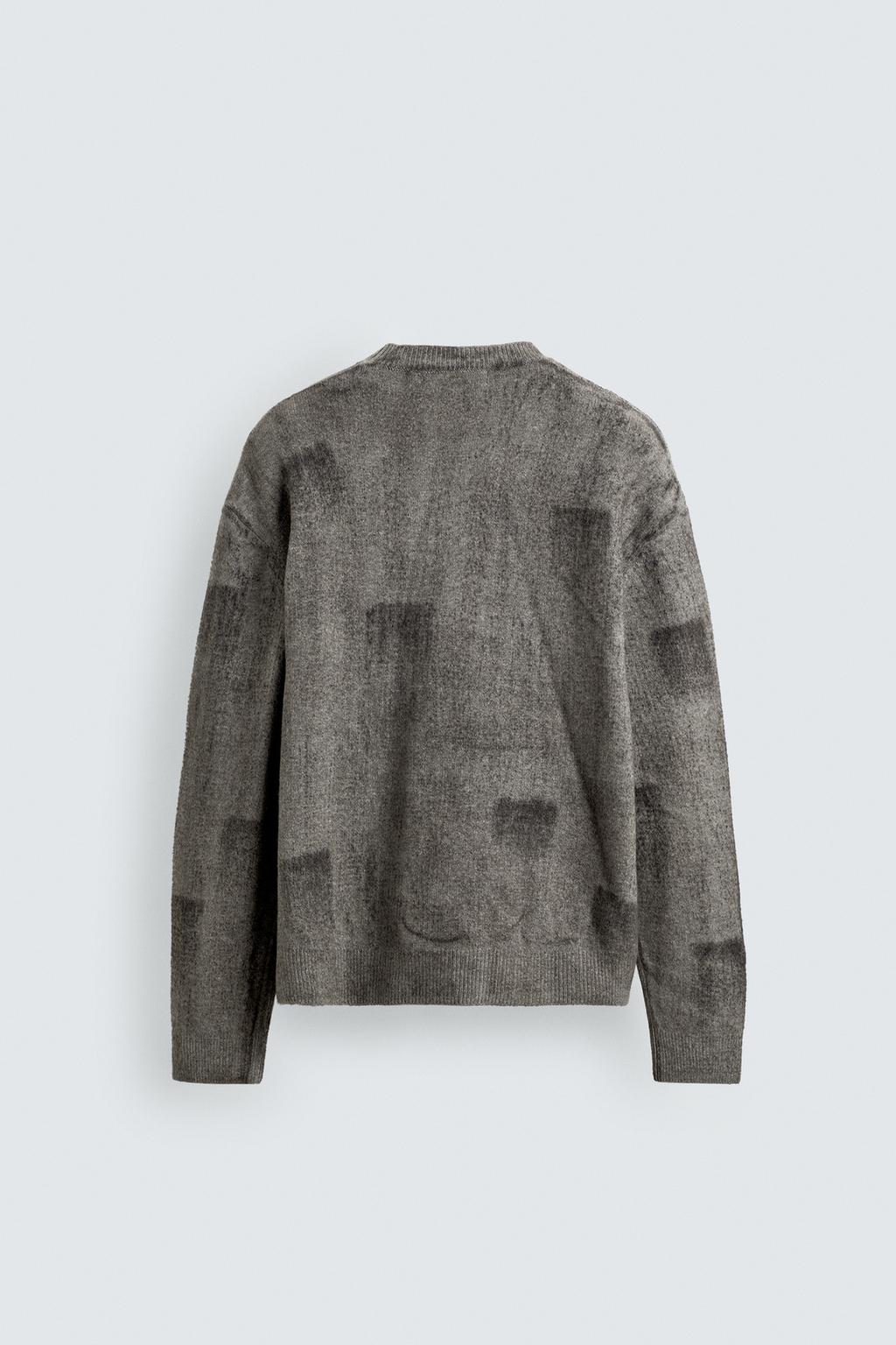 СВИТЕР С ПРИНТОМ BRUSHED