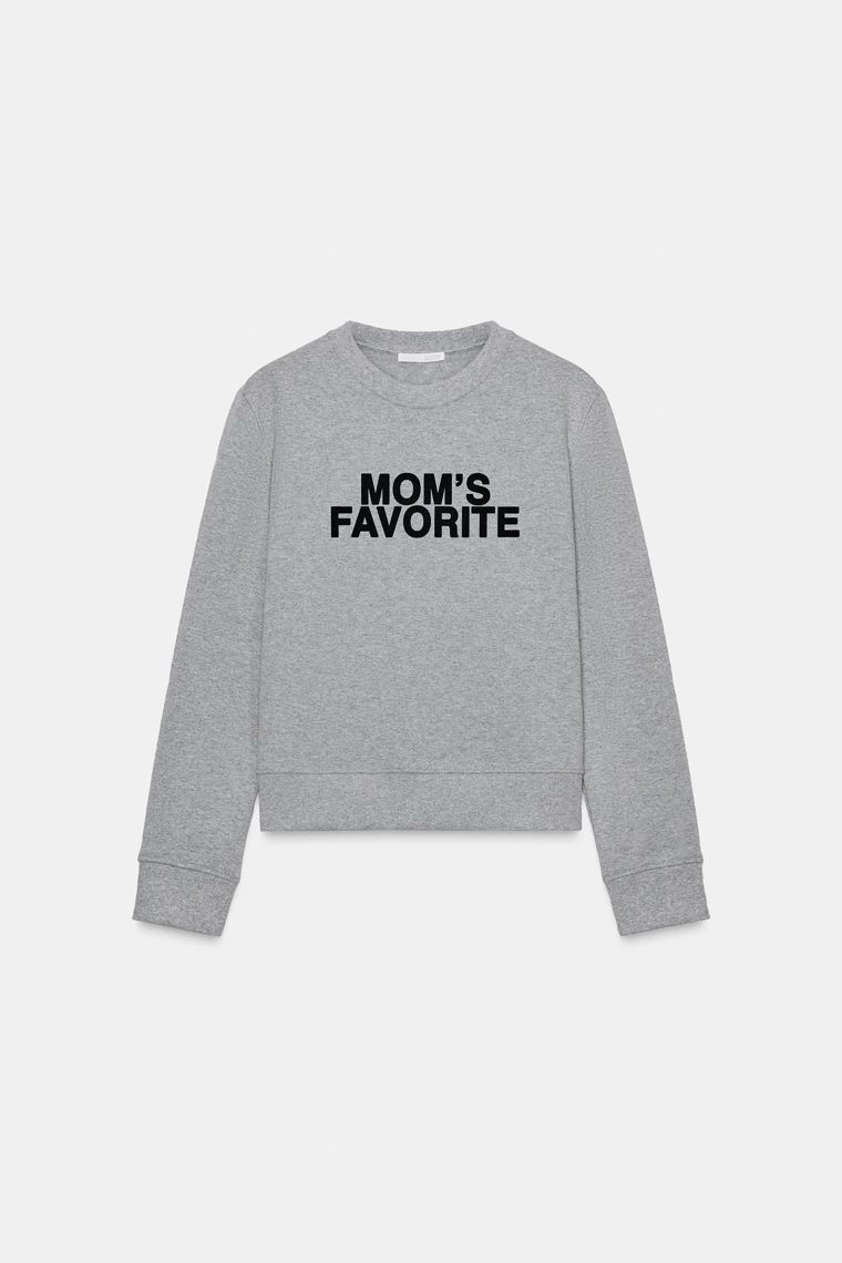 Толстовка с надписью на передней части