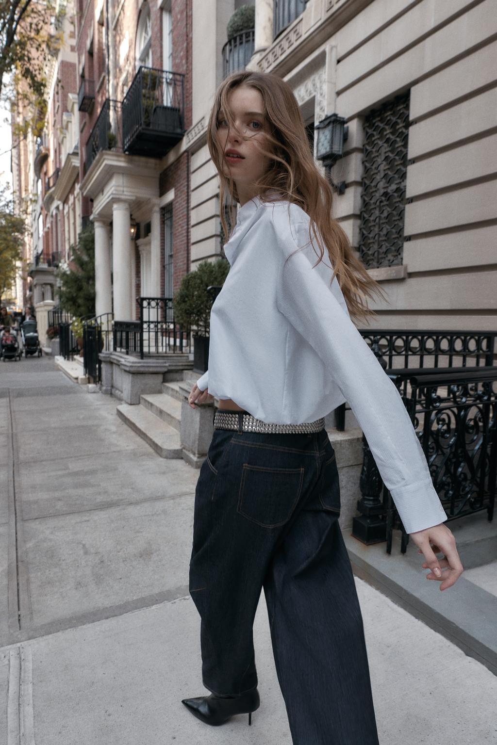 РУБАШКА-ШАР ИЗ ПОПЛИНА