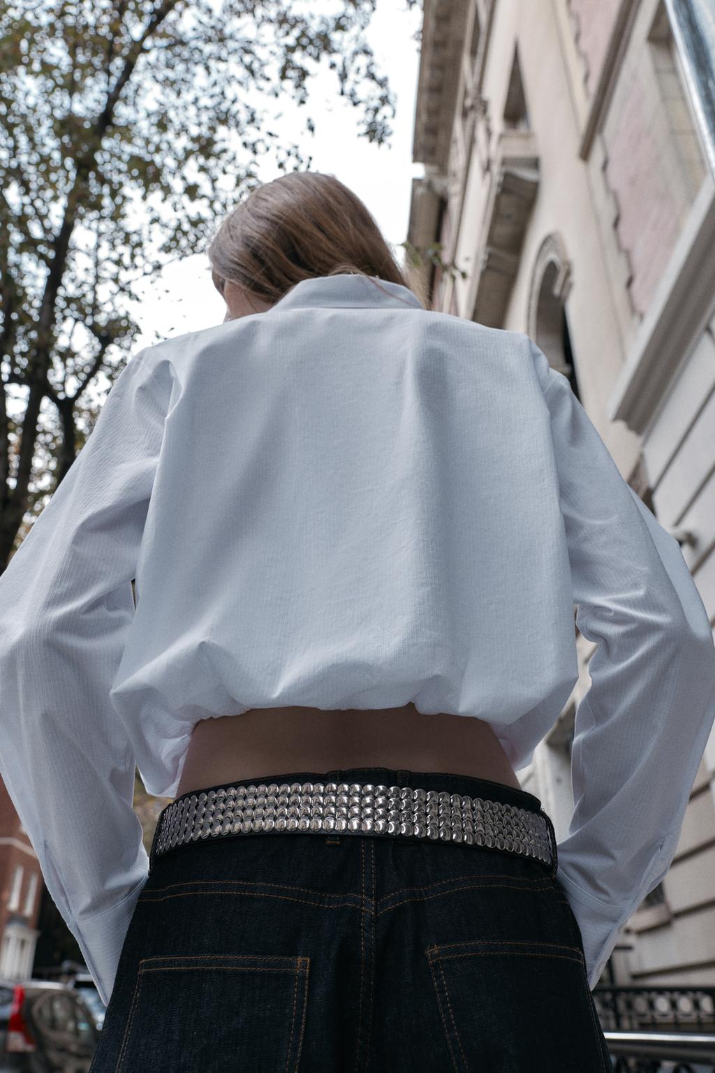 РУБАШКА-ШАР ИЗ ПОПЛИНА