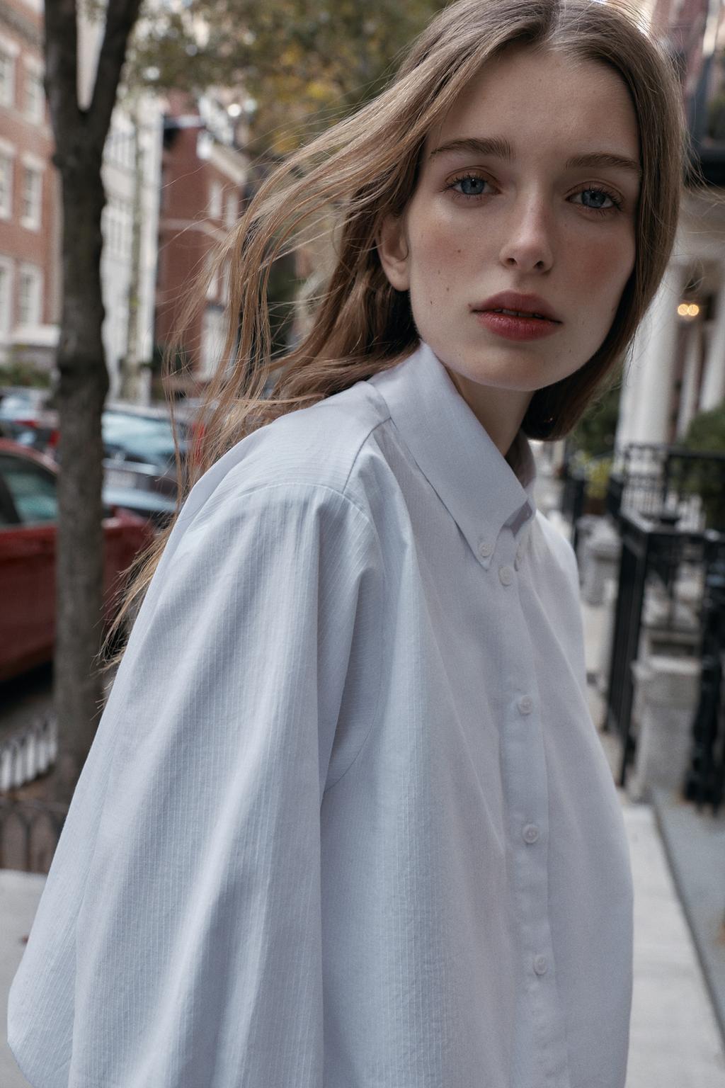 РУБАШКА-ШАР ИЗ ПОПЛИНА