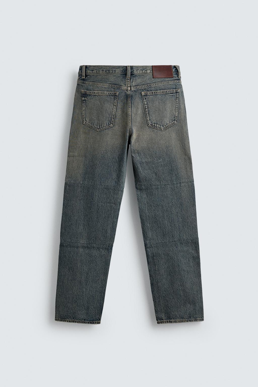 ДЖИНСЫ STRAIGHT FIT СО ШВАМИ