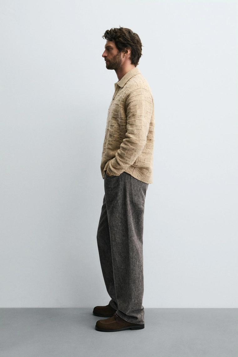 Джинсы прямого кроя с мягкой отделкой