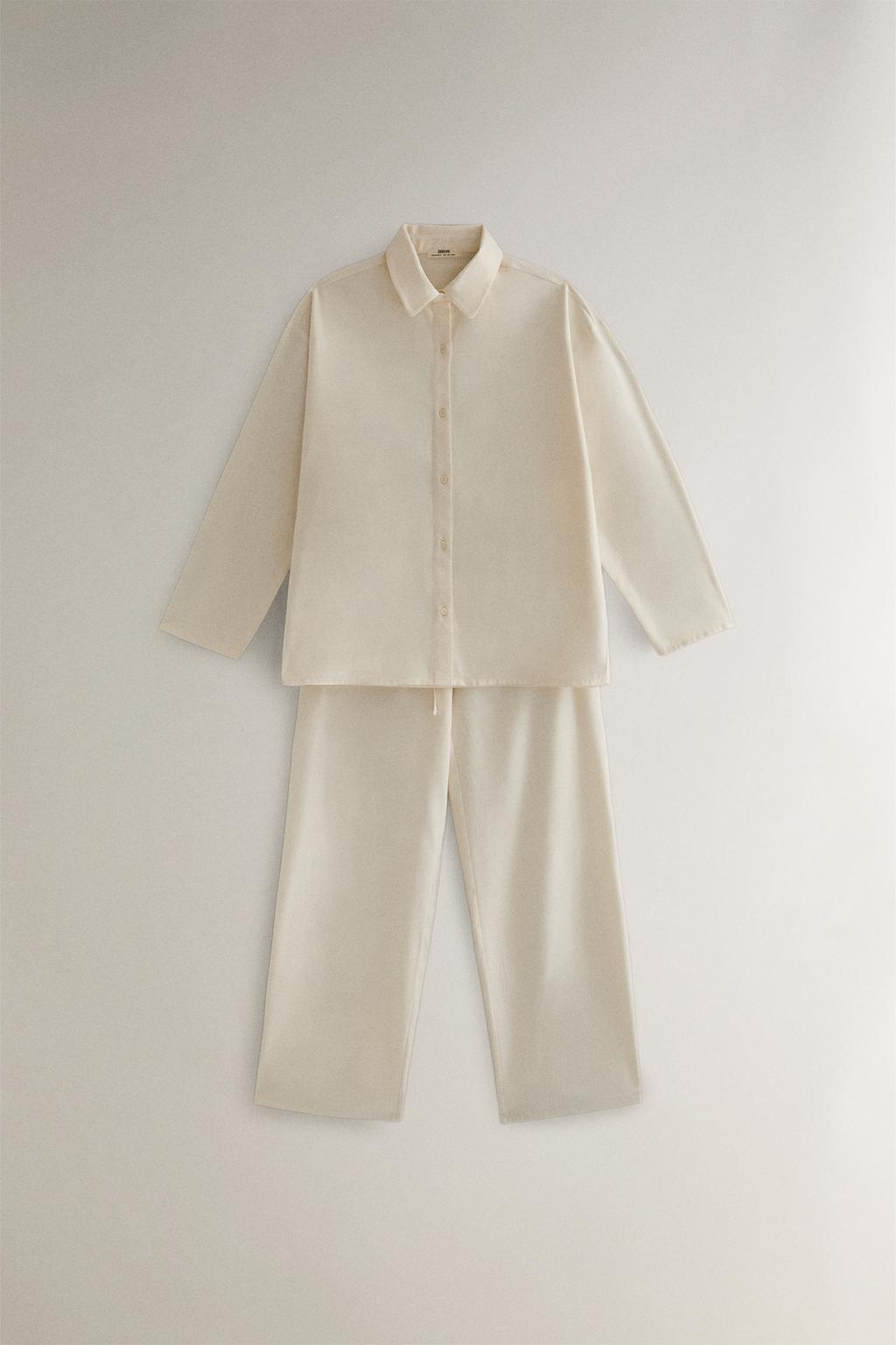 Брюки из шерстяной ткани